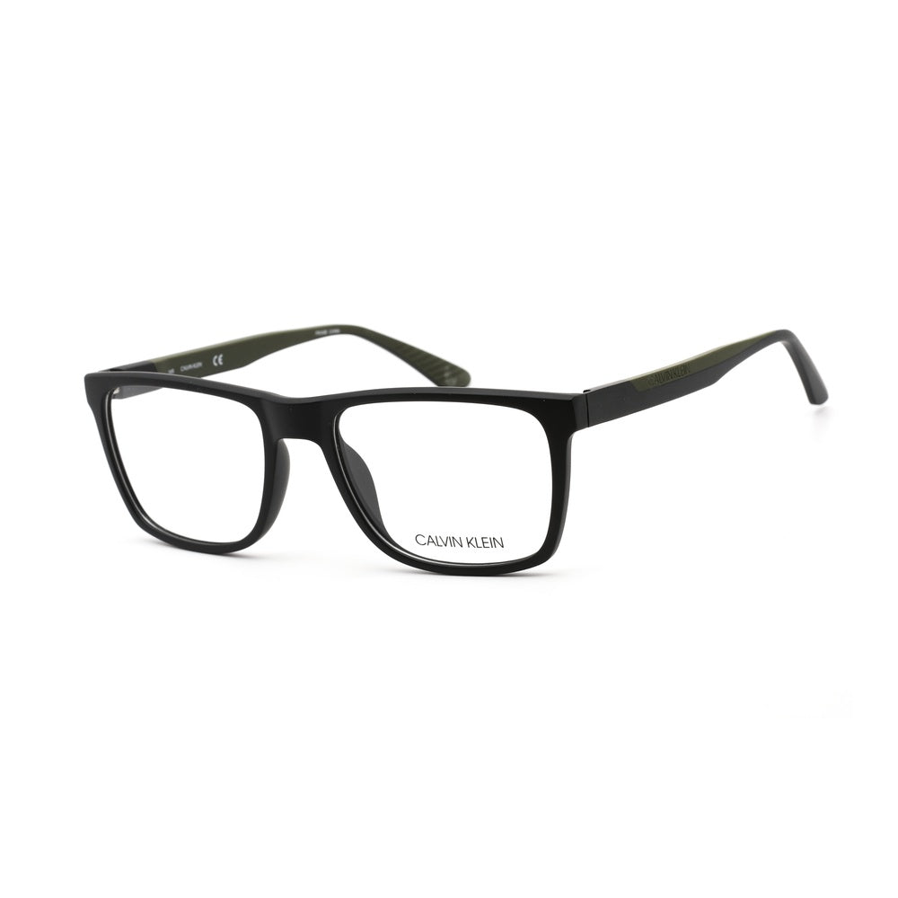 Lunettes de vue Calvin Klein CK19500 001 Noir et Argent - Vue 1