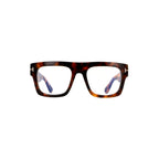 Lunettes de vue Tom Ford FT5634 052 Écaille Havane - Vue 2 (Photo réelle)