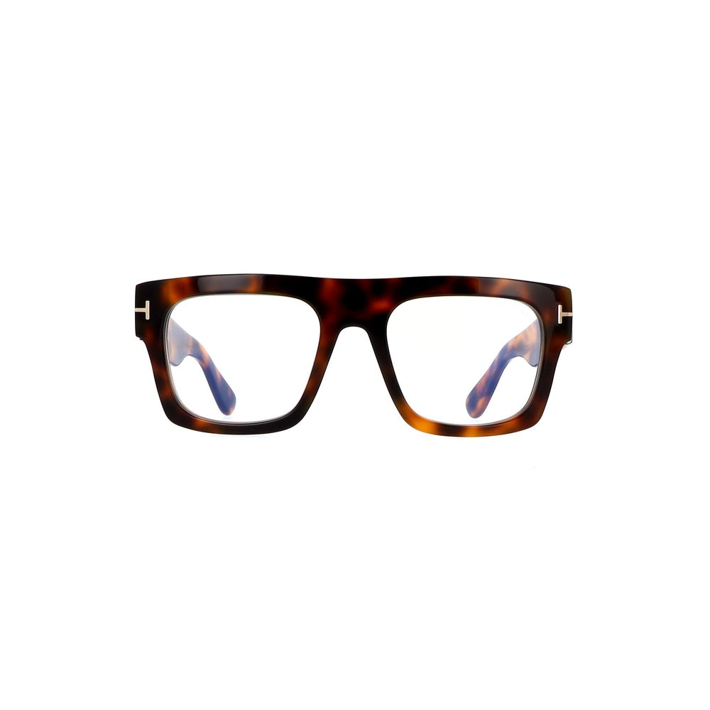 Lunettes de vue Tom Ford FT5634 052 Écaille Havane - Vue 2 (Photo réelle)