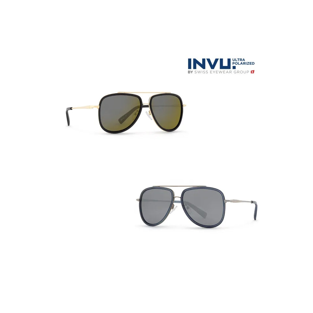 Lunettes de soleil Invu B2100A Noir Mat Ultra Polarisées - Vue 1
