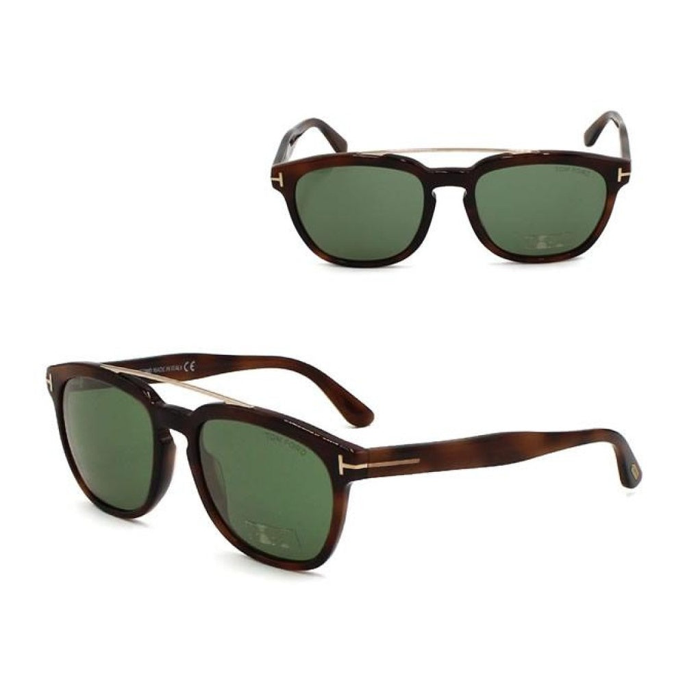 Lunettes de soleil Tom Ford Anook FT0516 01A Noir - Vue 2 (Photo réelle)