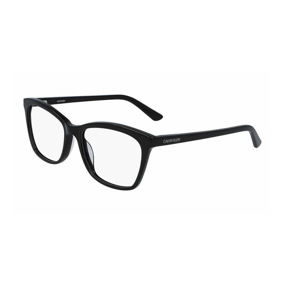 Lunettes de vue Calvin Klein CK19500 001 Noir et Argent - Vue 2