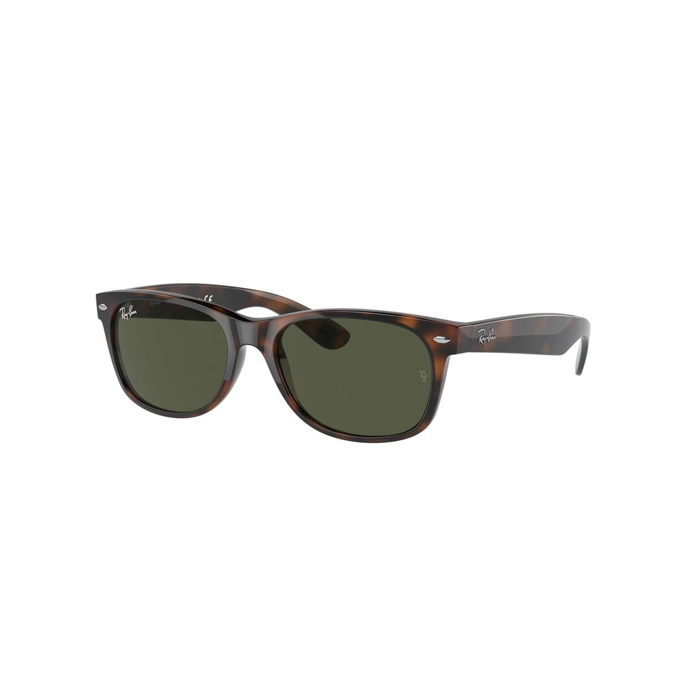 Lunettes de soleil Ray-Ban New Wayfarer RB2132 902L Havane - Vue 2 (Photo réelle)