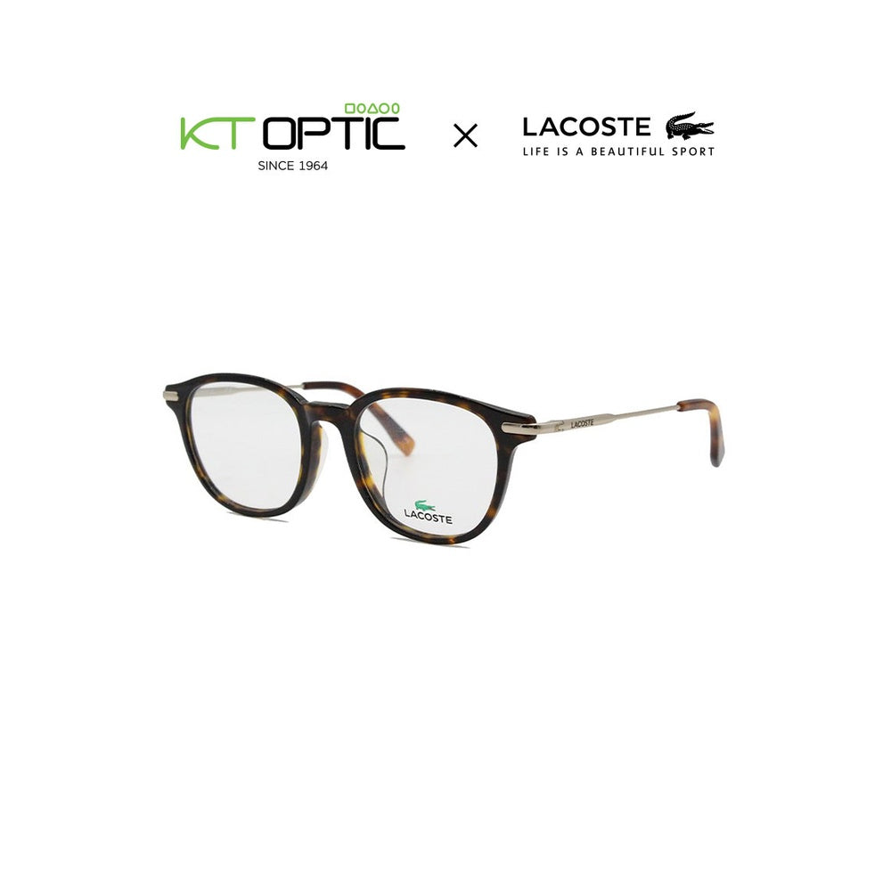 Lunettes de vue Lacoste L2835 001 Noir Mat Croco - Vue 2