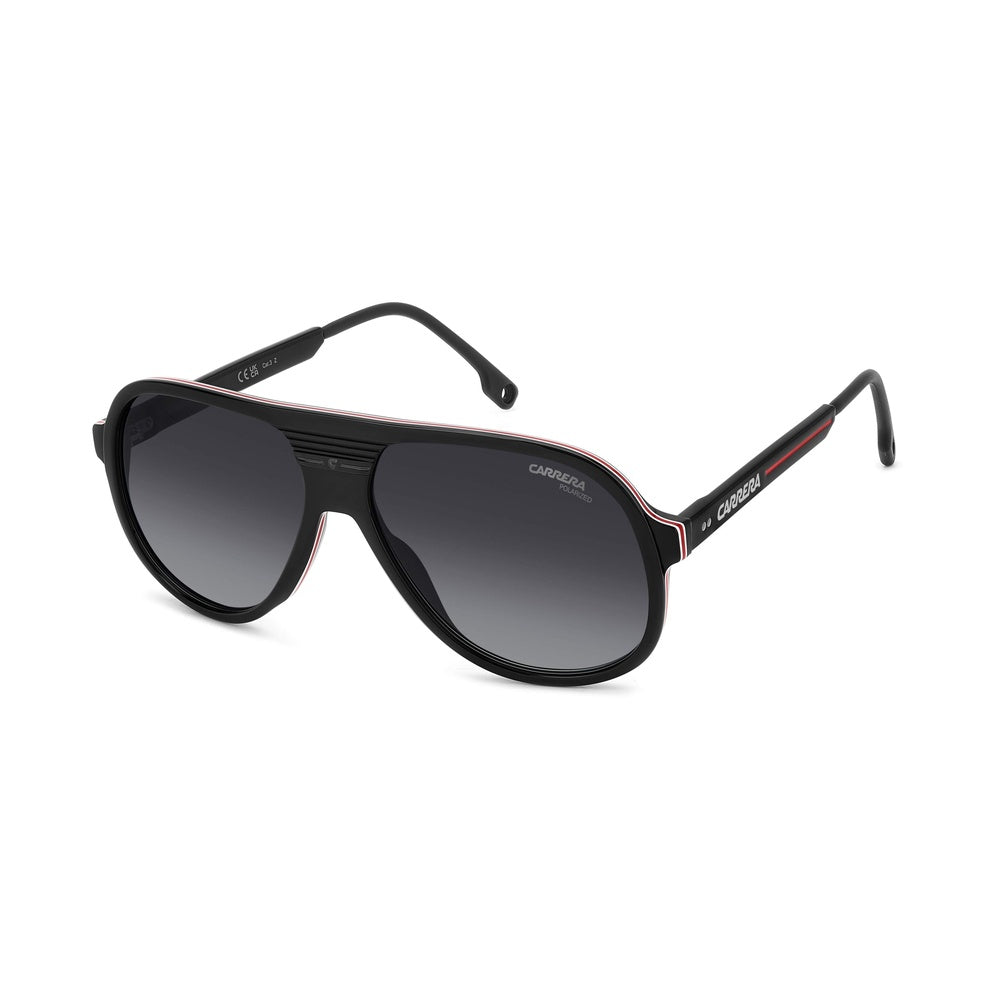 Lunettes de soleil Carrera 27 807 Masque Noir et Blanc - Vue 1 (Photo réelle)