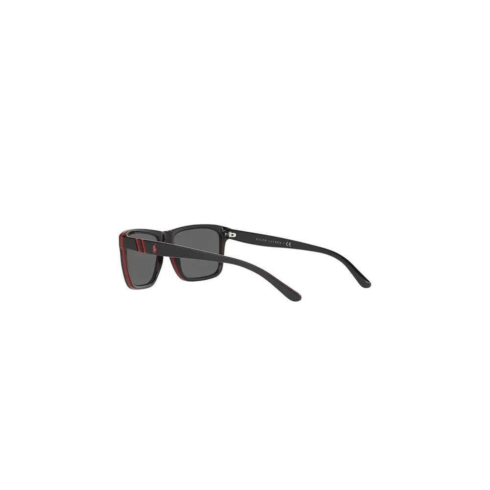 Lunettes de soleil Polo Ralph Lauren PH4153 500187 Noir Mat - Vue 1