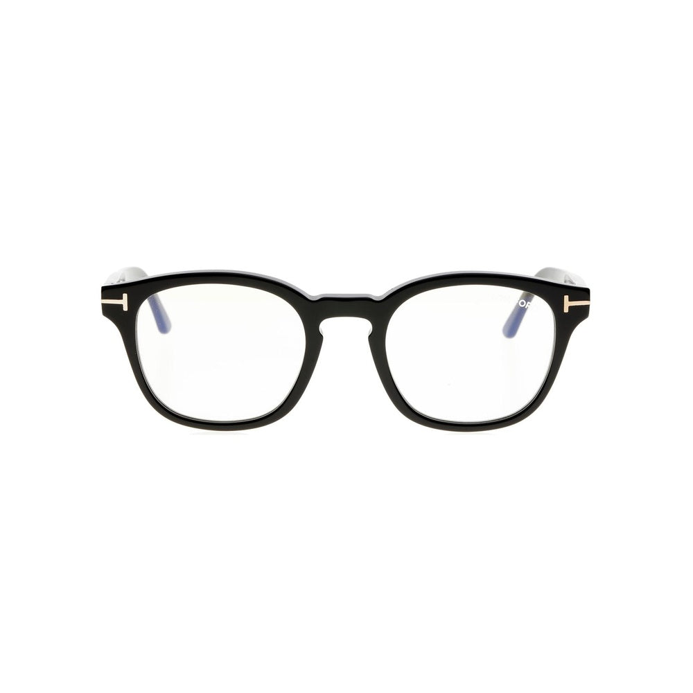 Lunettes de vue Tom Ford FT5532 001 Noir et Or - Vue 2 (Photo réelle)