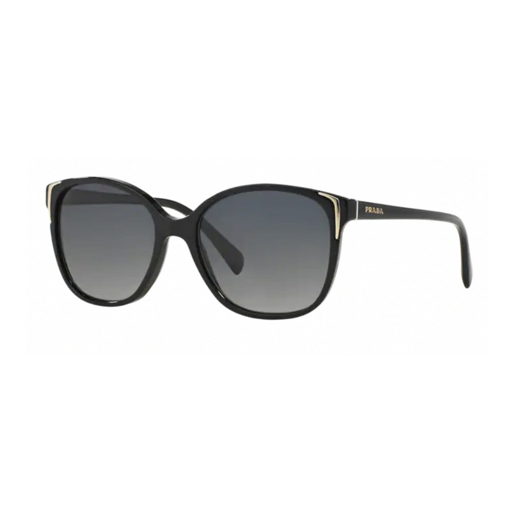 Lunettes de soleil Prada Cinema PR 01OS 1AB3M1 Noir et Or - Vue 2 (Photo réelle)