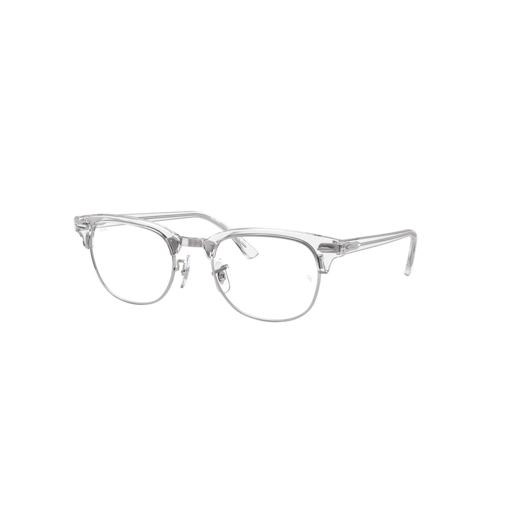 Lunettes de vue Ray-Ban Clubmaster RB5154 2000 Noir et Argent - Vue 2