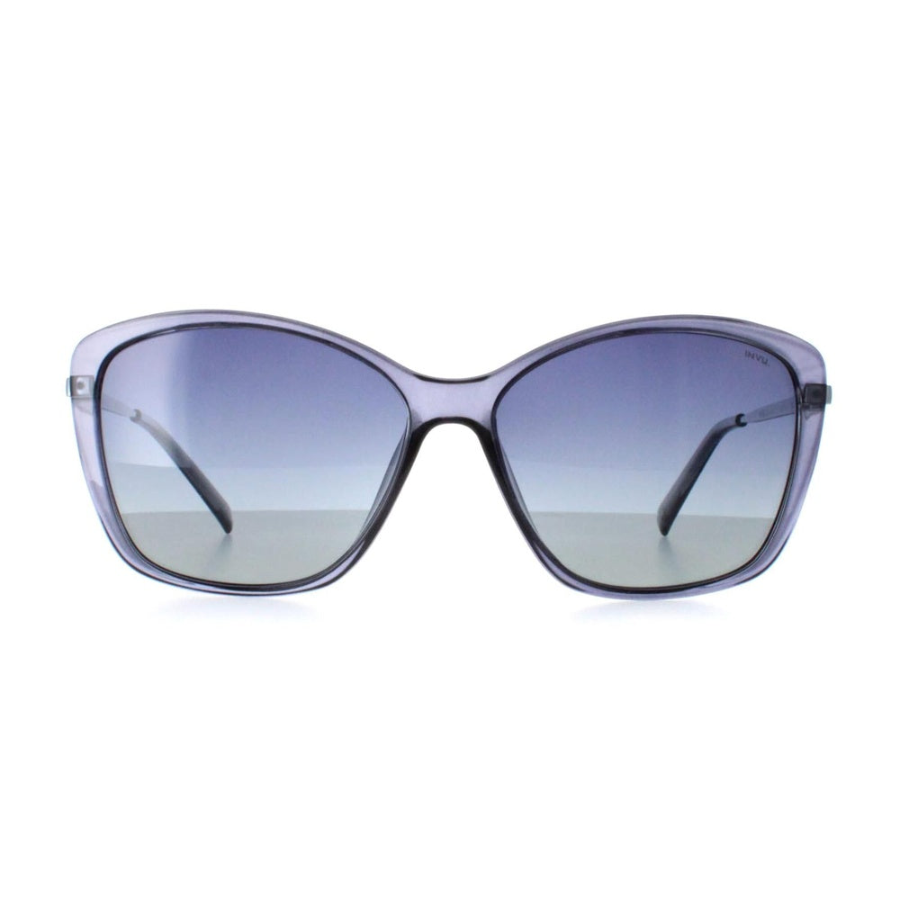 Lunettes de soleil Invu T2204B Cat Eye Or et Écaille Polarisées - Vue 2