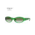 Lunettes de soleil Vogue VO5315S W44/11 Cat Eye Noir - Vue 1 (Photo réelle)