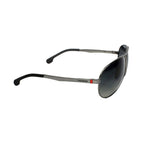 Lunettes de soleil Carrera 8023/S 010/UC Palladium Polarisées - Vue 2 (Photo réelle)